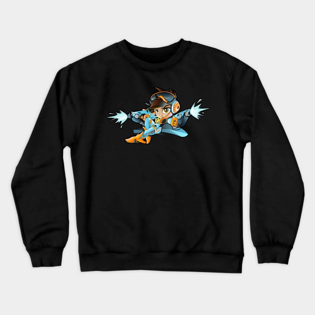 Tracer London Spitfire Crewneck Sweatshirt by Inkisitor